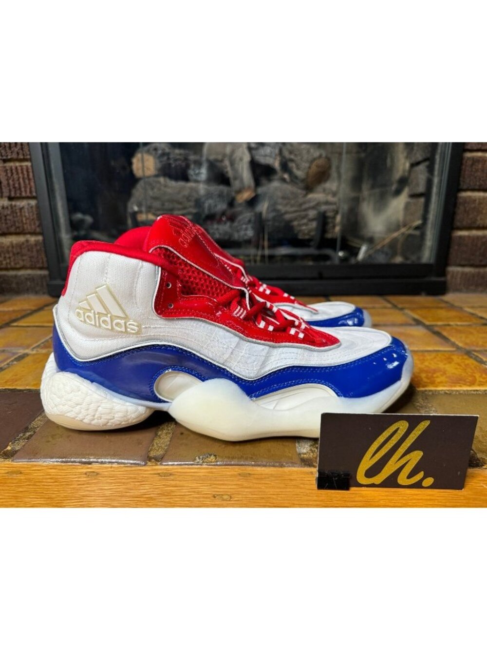 Mens 8.5 Adidas Crazy BYW Icon 98 Athletic Basketball Shoes EE6879